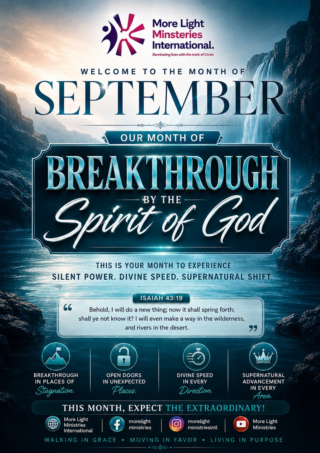 Monthly Announcement